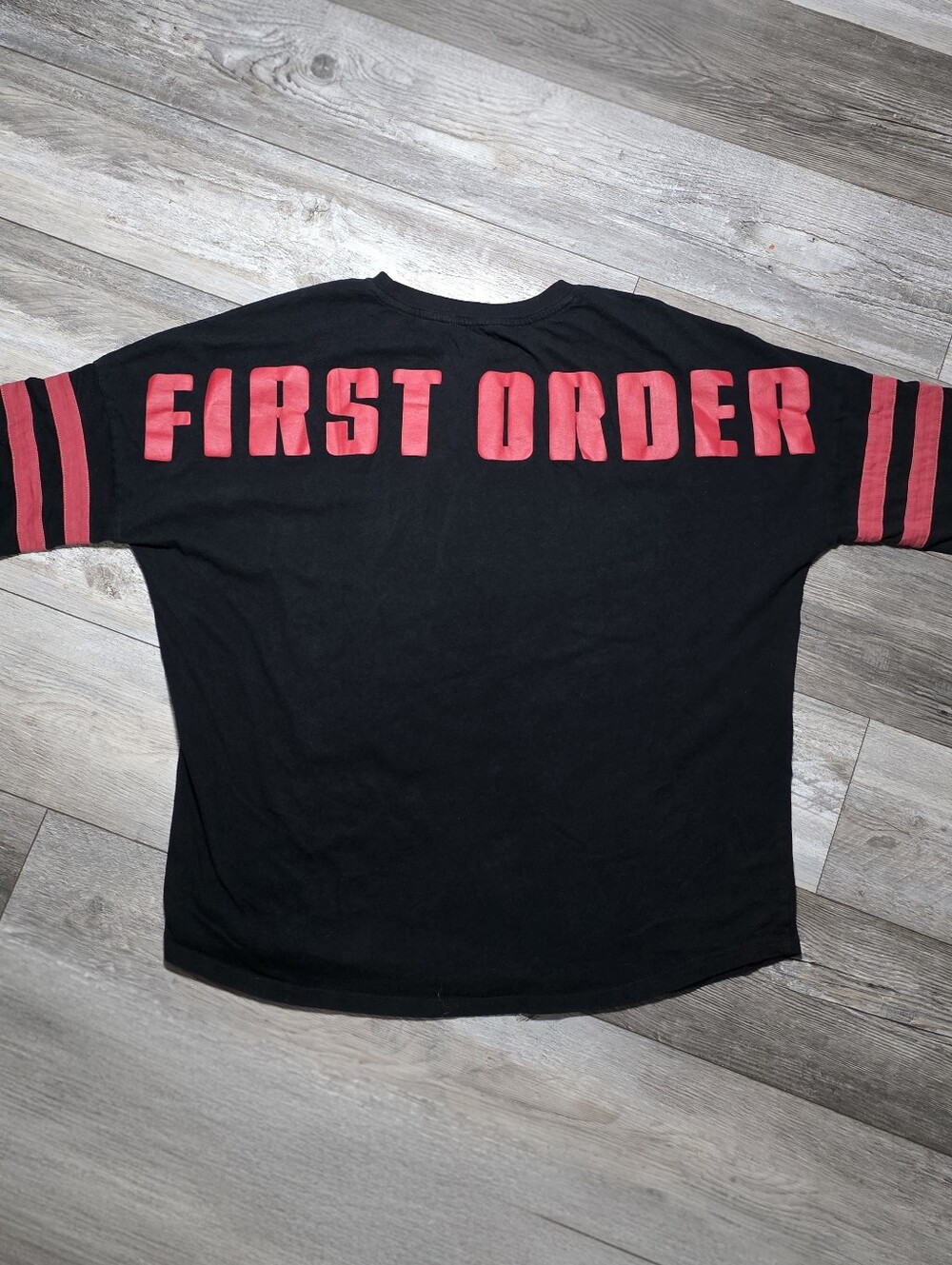 Star Wars Our Universe Unisex First Order Hype Jersey Longsleeve Tee Shirt Sz XL